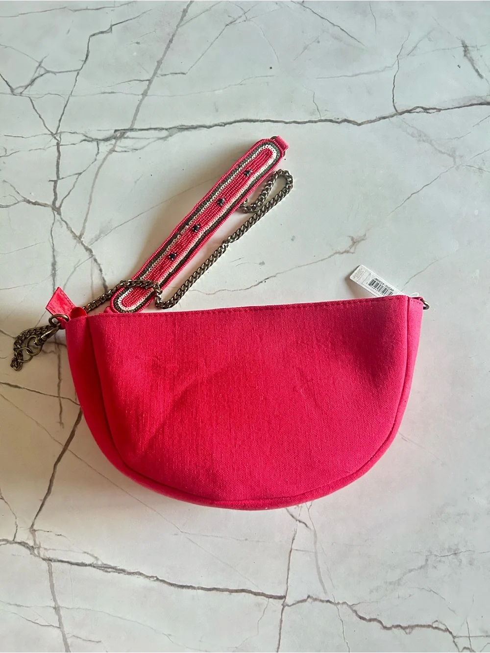 New with tags Beaded Watermelon Crossbody Bag - Red